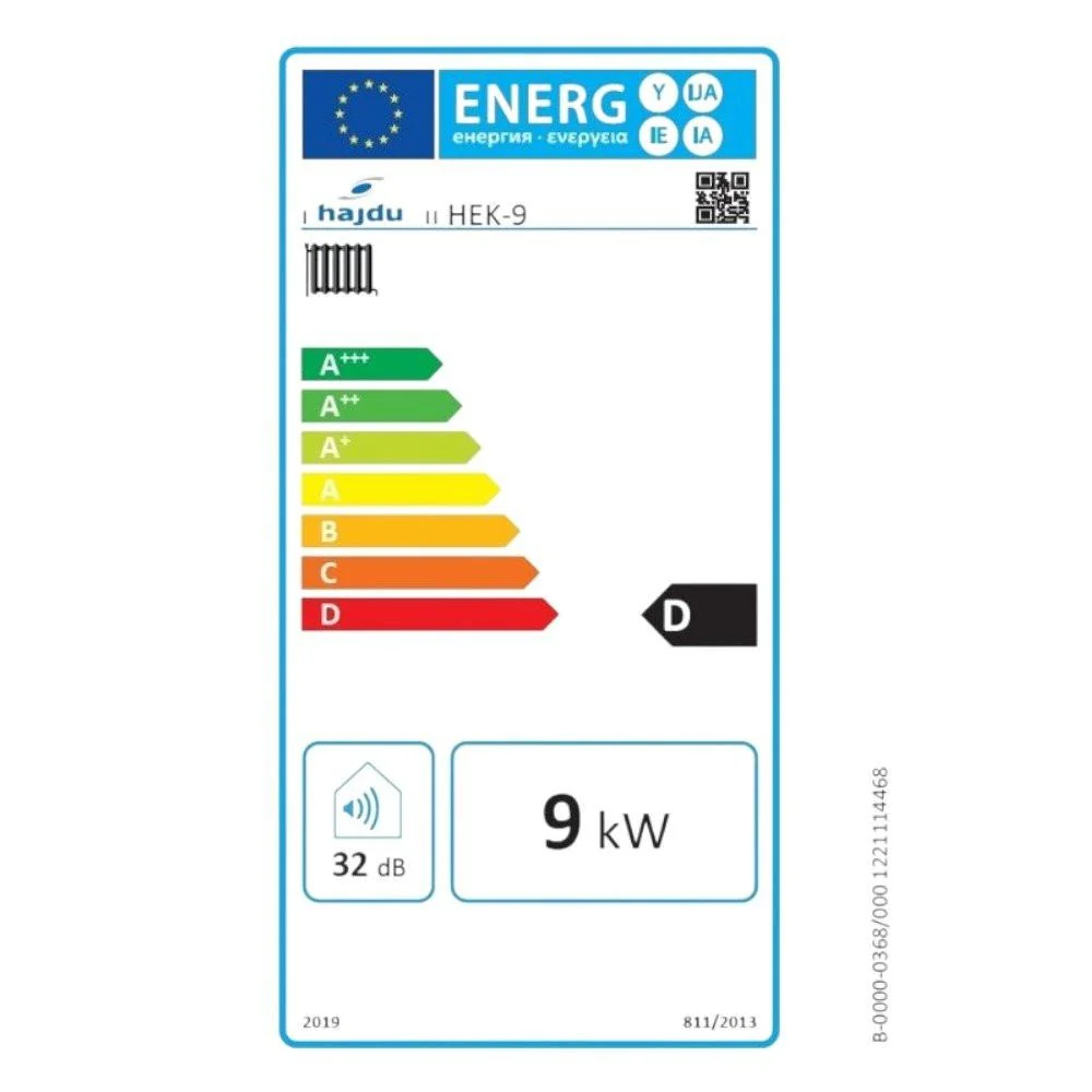 Hajdu HEK-9 elektromos kazán 9kW (2244833200)