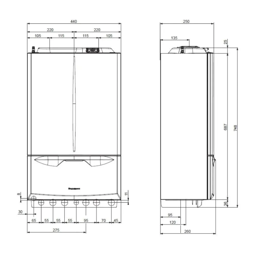 Immergas Victrix Extra 24 Plus kondenzációs gázkazán, fűtő 24 kW (3.033705)