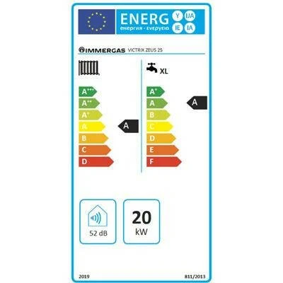 Immergas Victrix Zeus 25 45l. tárolós kondenzációs kazán 20/25,0kW (3.028381)