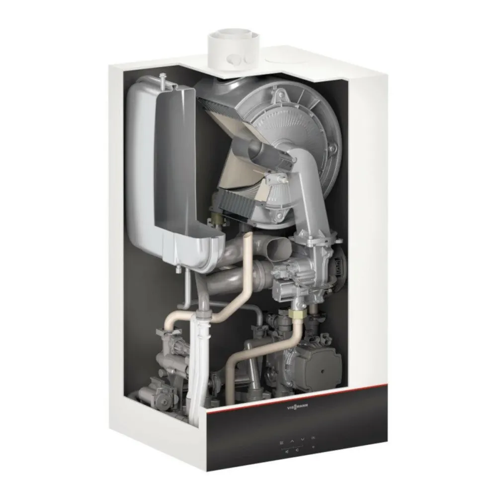 Viessmann Vitodens 100-W 25kW fűtő kazán, egyedi égéstermékelvezetéshez (Z020620)