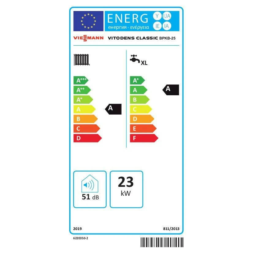 Viessmann Vitodens Classic BPKB-25 kondenzációs gázkazán, kombi 25Kw (Z028565)