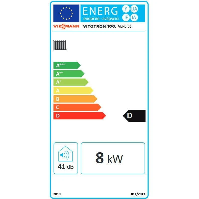 Viessmann Vitotron 100 VLN3-08 (8 kw) elektromos kazán állandó kazánvíz hőmérséklettel ( Z020841 )