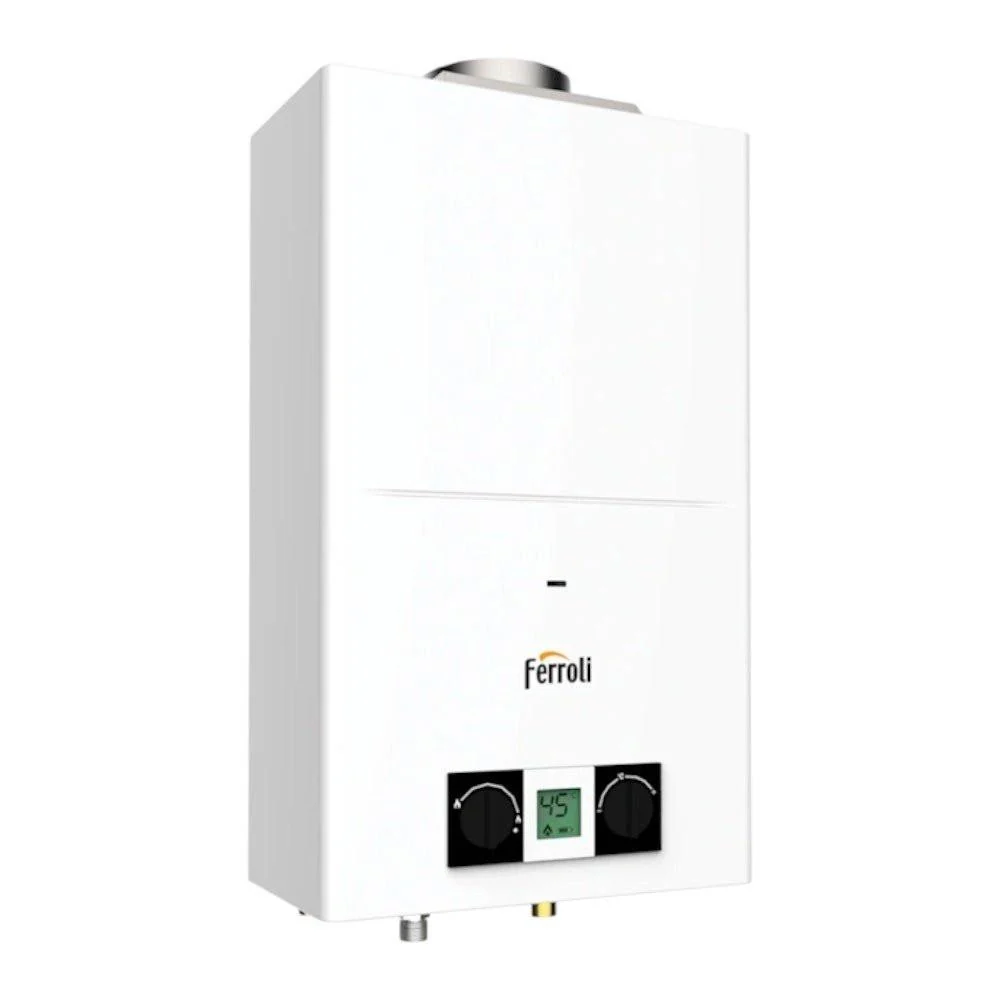 FERROLI Pegaso ECO 11 GN gáz vízmelegítő, átfolyós, kéménybe köthető, 11 liter (7GCC1MKAA)