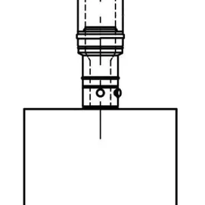 Viessmann 60/100 PPs AZ-bővítő adapter 80/125 (7373240)