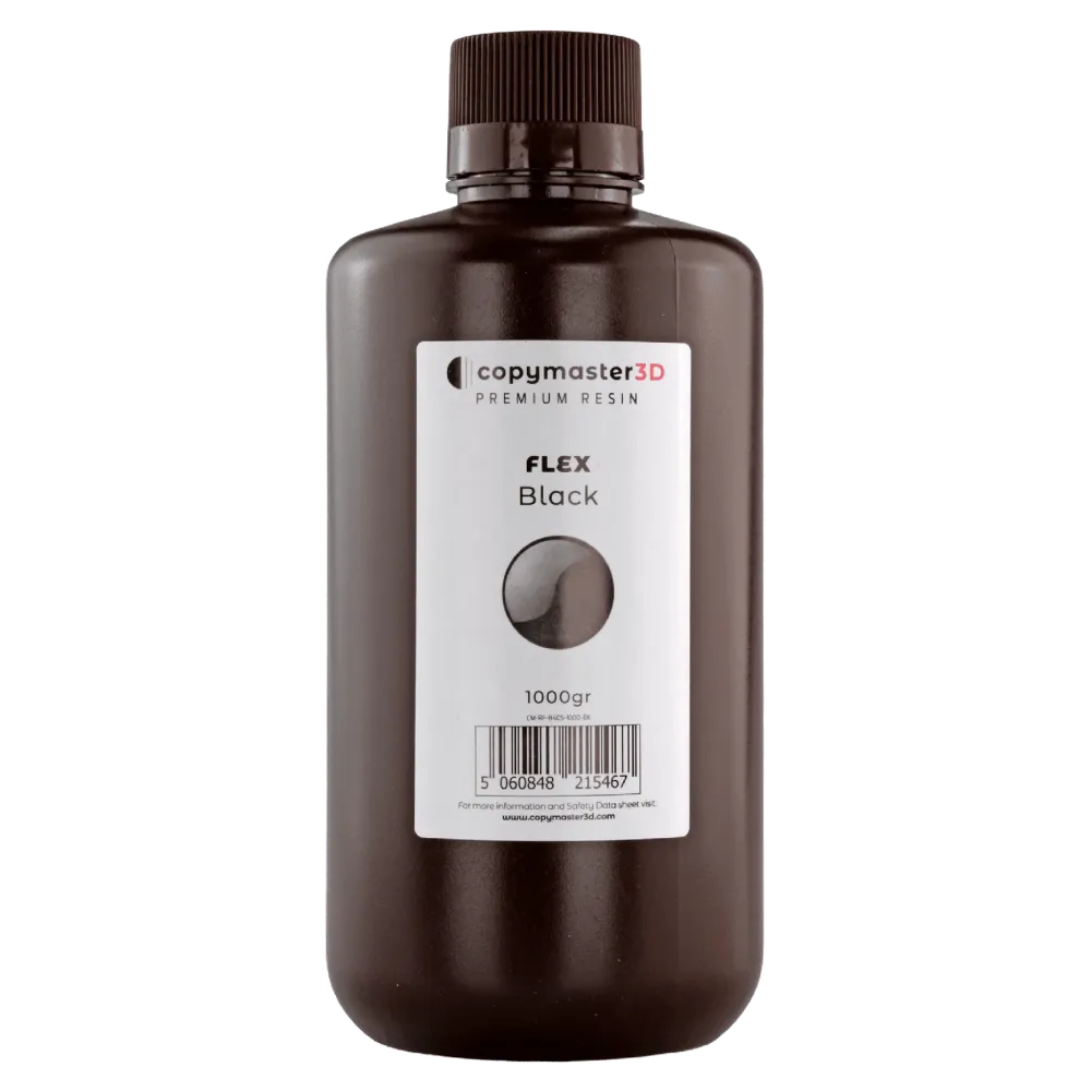 Copymaster3D Flex UV gyanta 1000 ml fekete