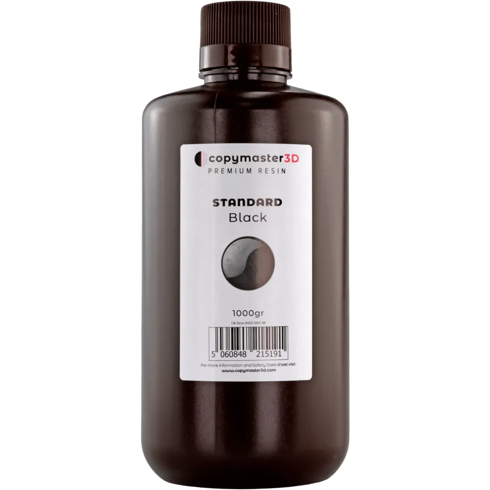 Copymaster3D Standard UV-gyanta 1 kg fekete