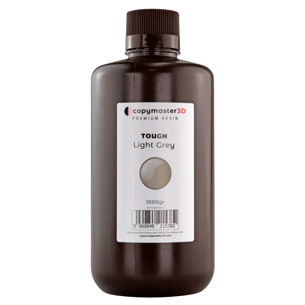Copymaster3D Tartós UV ABS-szerű gyanta – 1000 ml – Világosszürke