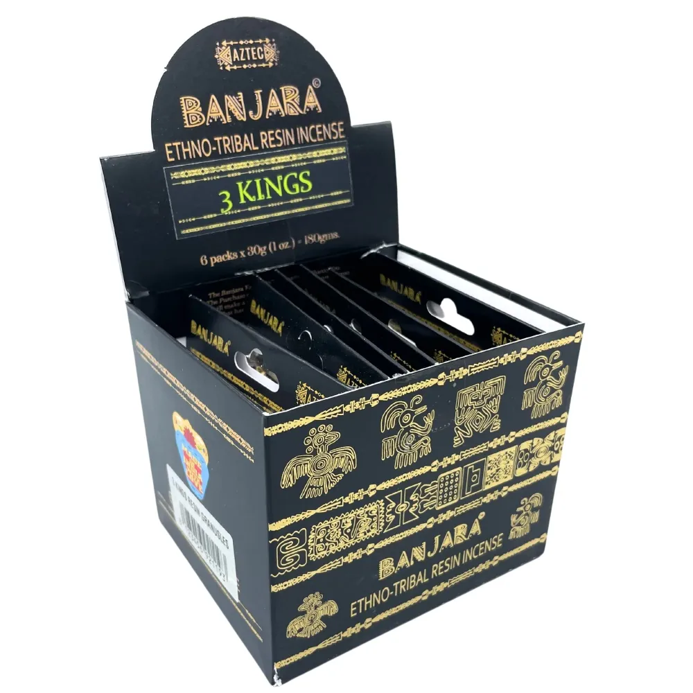 Gyanta Füstölő 3 Király Banjara