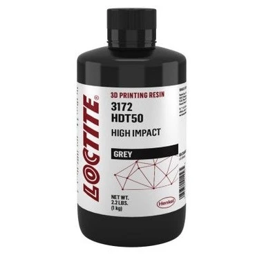 Loctite 3D 3172 HDT50 Nagy Ütésállóságú Gyanta Szürke – 1 kg