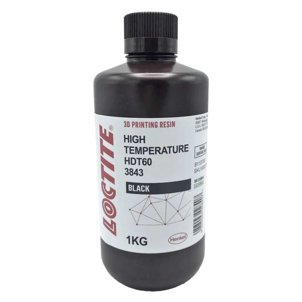 Loctite 3D 3843 HDT60 matt fekete gyanta – 1kg