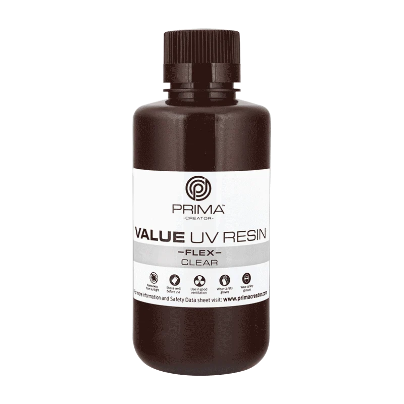PrimaCreator Value Flex UV gyanta - 500 g - átlátszó