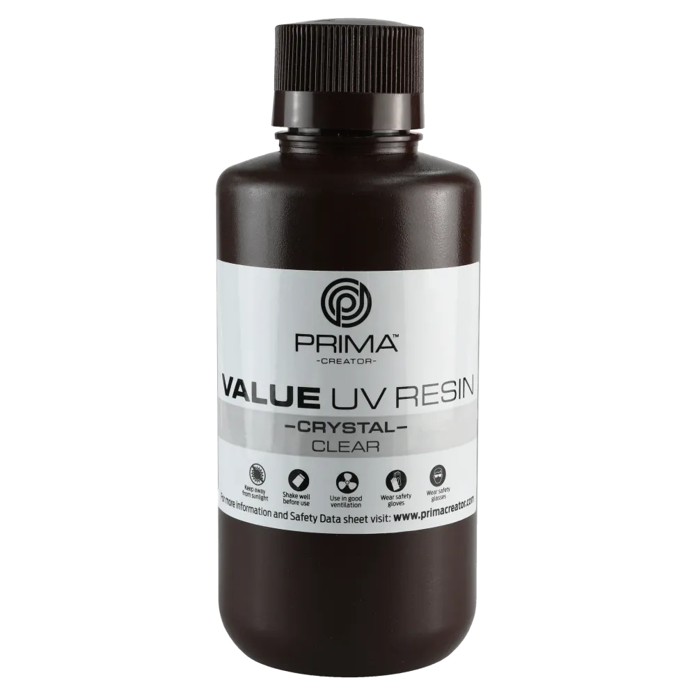PrimaCreator Value Kristály UV gyanta - 500 ml - Átlátszó