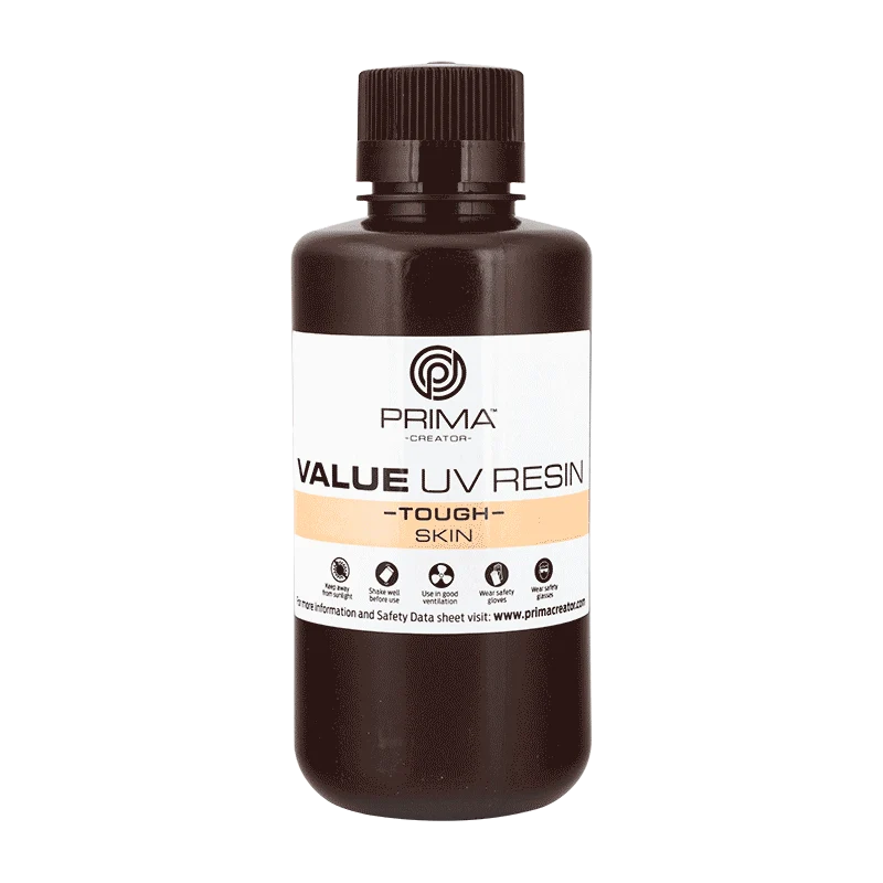 PrimaCreator Value Tartós UV Gyanta (ABS Szerű) - 500 g - Bőr