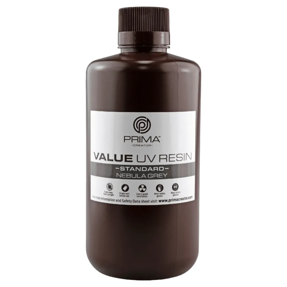 PrimaCreator Value UV/DLP gyanta - 1 kg - Nebula szürke