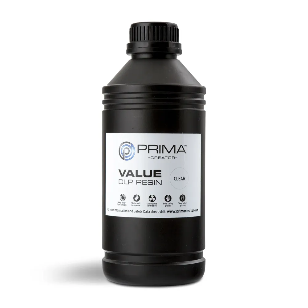 PrimaCreator Value UV/DLP gyanta - 1 kg - átlátszó