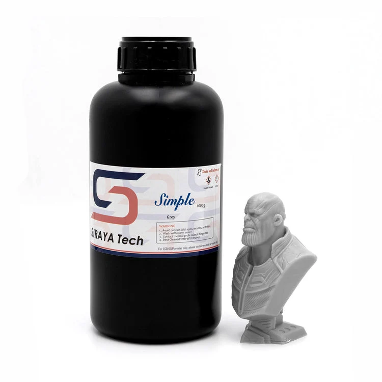 Siraya Tech Egyszerű Gyanta – 1 kg – Szürke