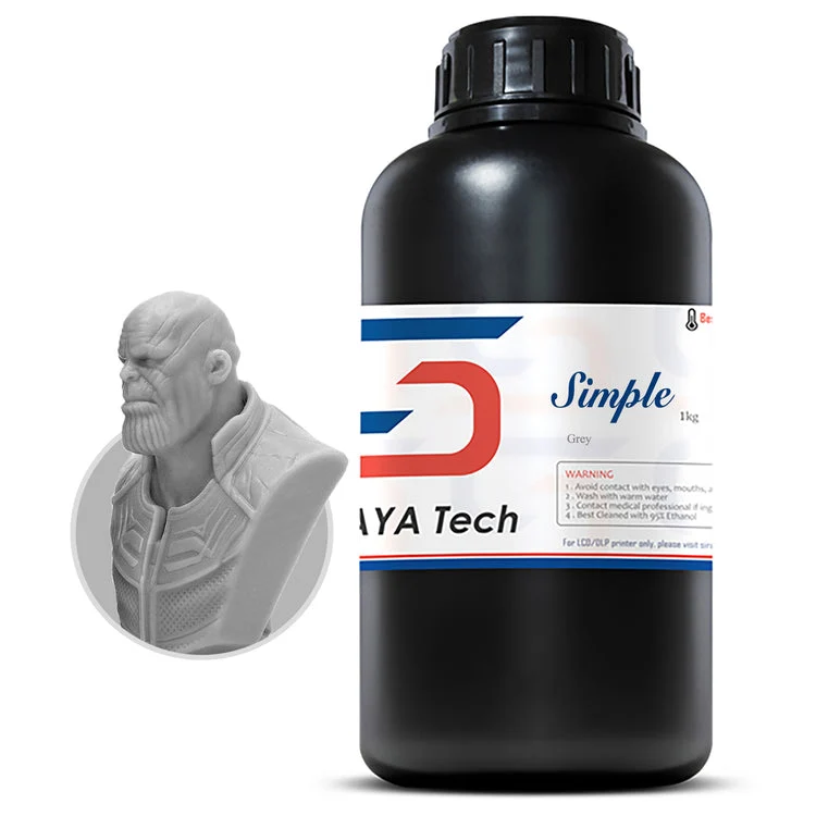 Siraya Tech Egyszerű Gyanta – 1 kg – Szürke