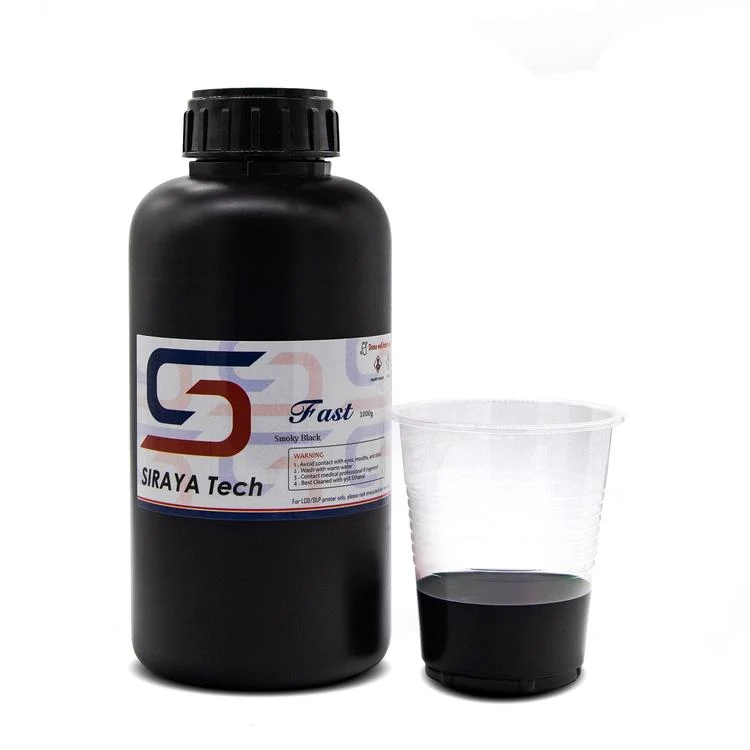 Siraya Tech Gyors ABS-szerű gyanta – 1 kg – Füstös fekete