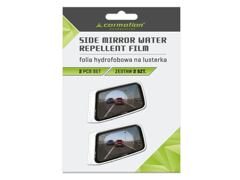 Hidrofób fólia tükrökhöz, kerek, átm. 100 mm, 2 db
