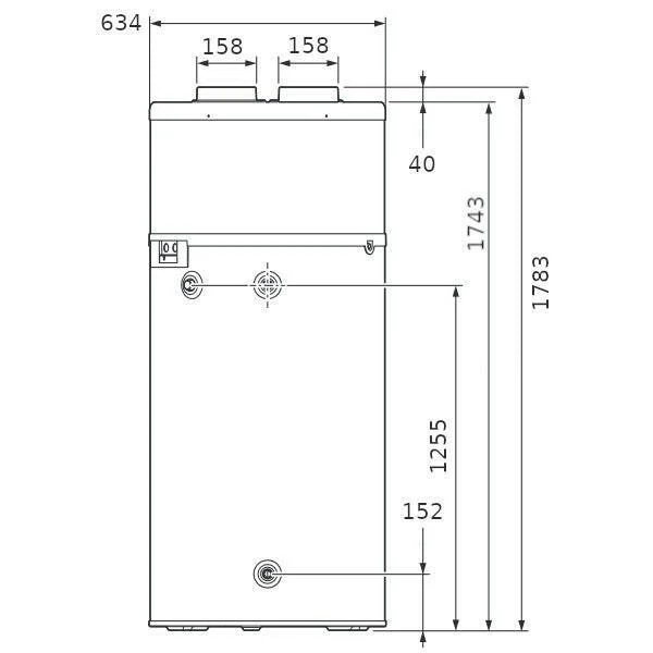 VAILLANT aroSTOR VWL B 270/5 HMV hőszivattyú (0010026817)