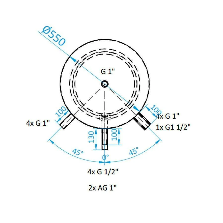 Install Storax HM1 puffertároló, 300l, 1 hőcserélős (SH-1-300)