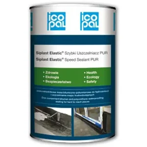 SIPLAST ELASTIC Speed SEALENT PUR bitumenes tömítőanyag, szigetelő speciális csatlakozásokhoz 6kg