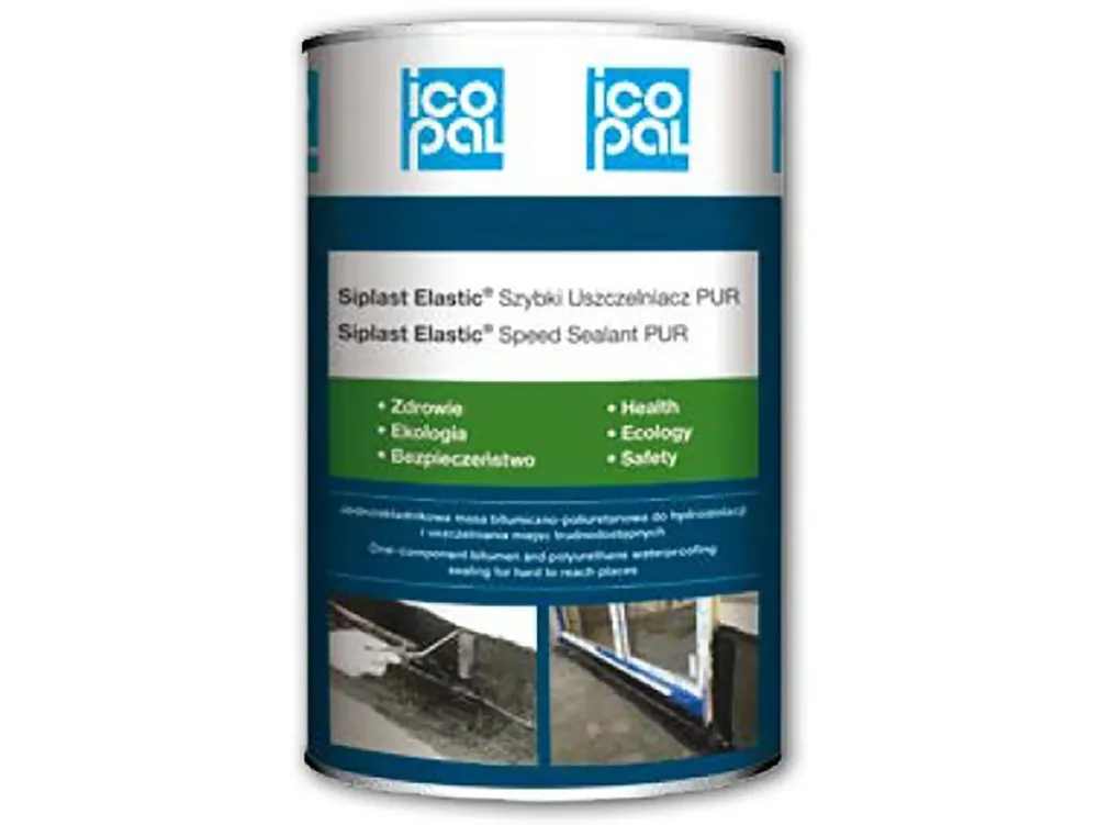 SIPLAST ELASTIC Speed SEALENT PUR bitumenes tömítőanyag, szigetelő speciális csatlakozásokhoz 6kg