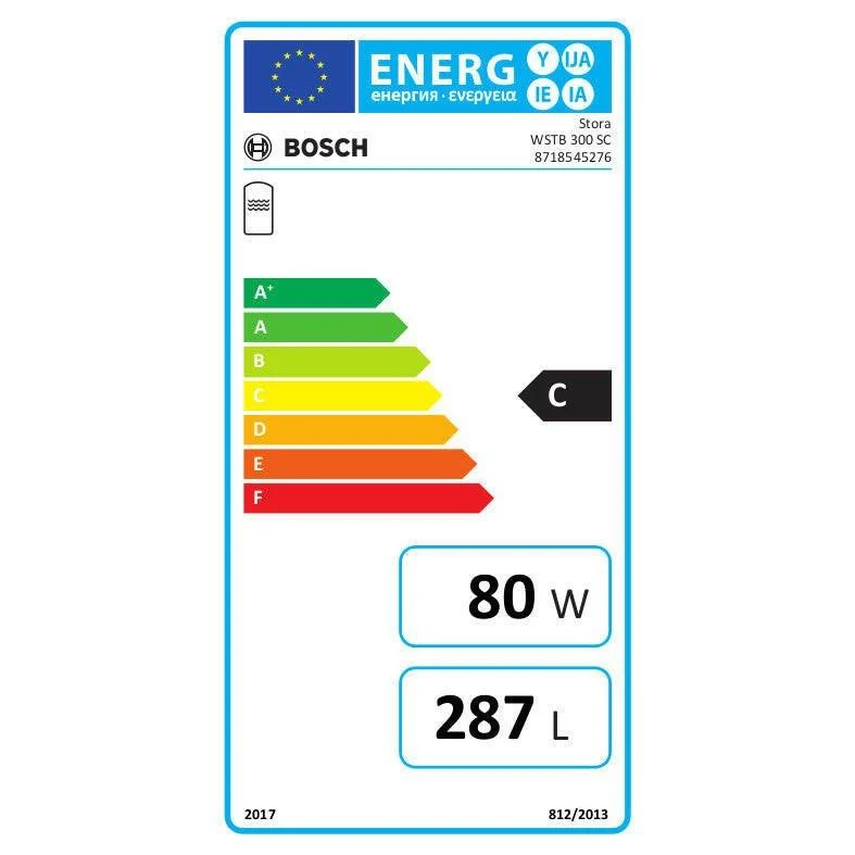 Bosch WSTB 300 SC indirekt tároló 2 hőcserélővel (8718545276)