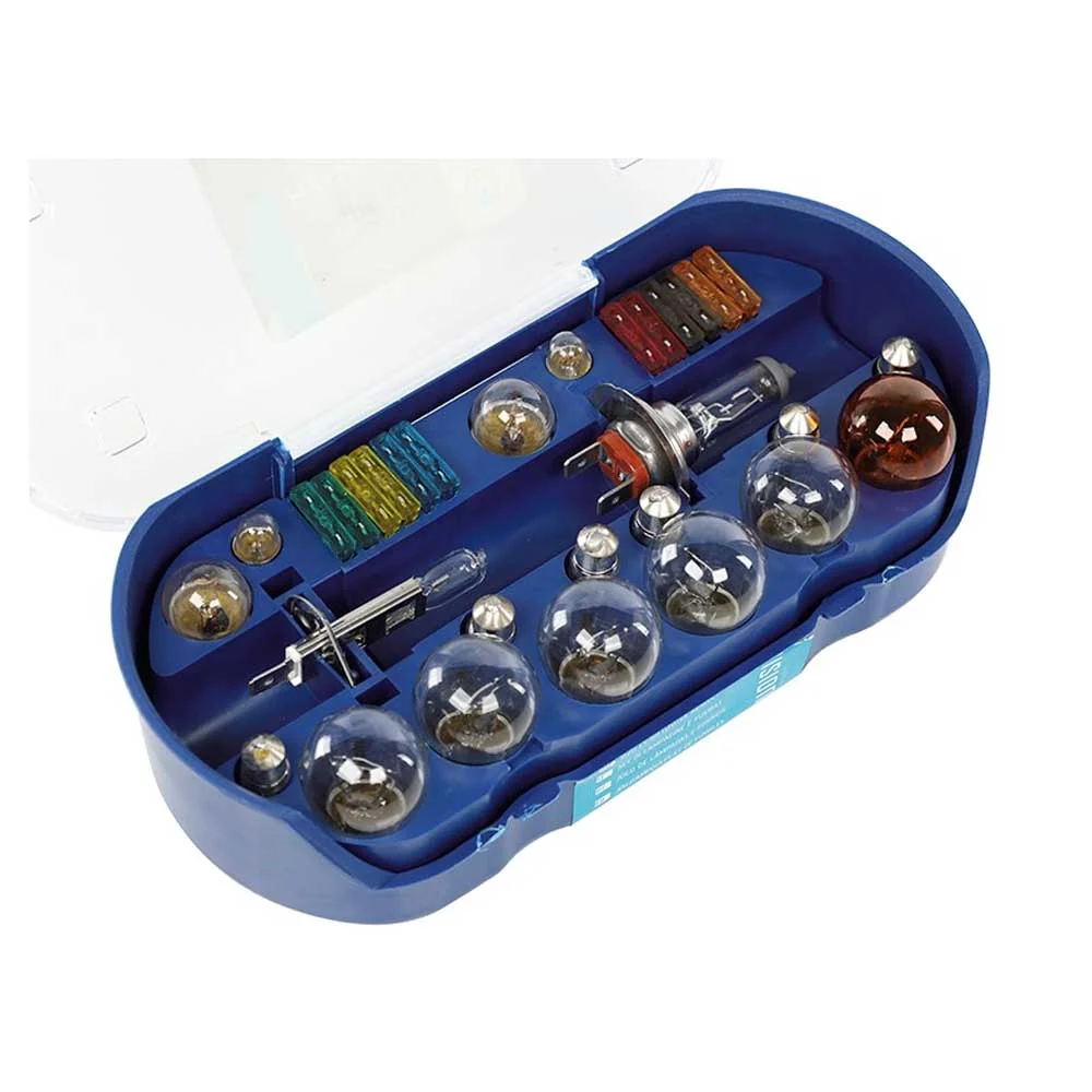 Izzó-és biztosíték készlet - H7+H1 / 12V