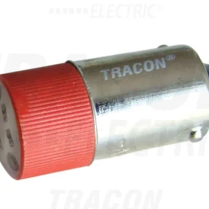 Tracon Jelzőizzó 230V AC/DC, Ba9s NYGL-ACDC230R