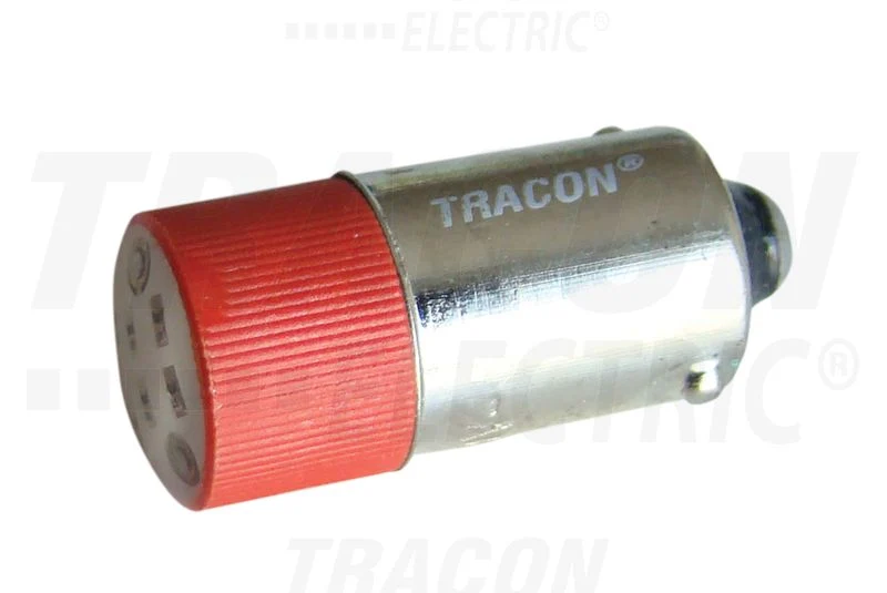 Tracon Jelzőizzó 24V AC/DC, Ba9s NYGL-ACDC24R