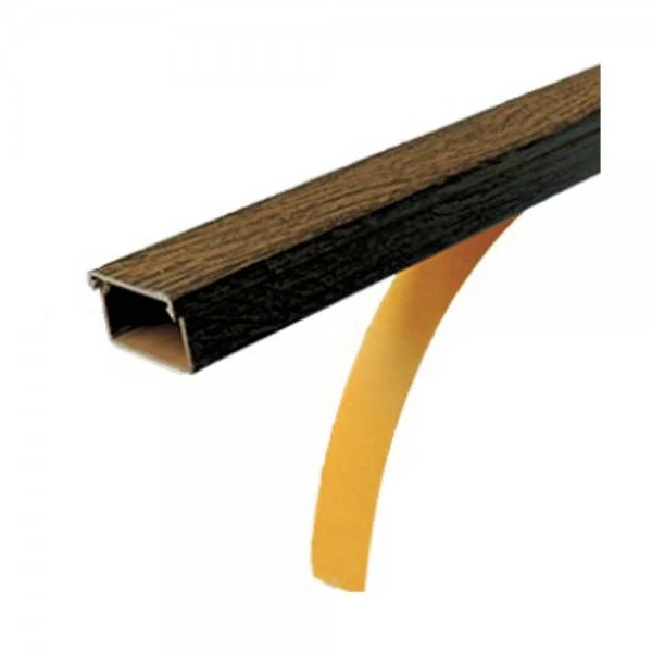 Canalux Kábelcsatorna Bükk szín müanyag 2m/szál 20x10 (m/ár)