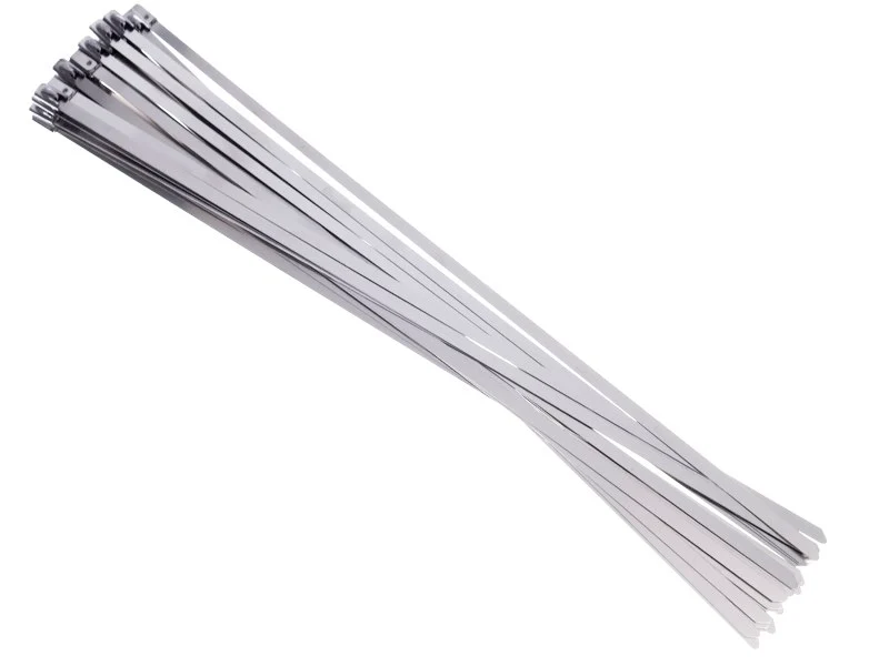 Rozsdamentes acél kábelkötegelő, 4,6x300 mm, 25 db