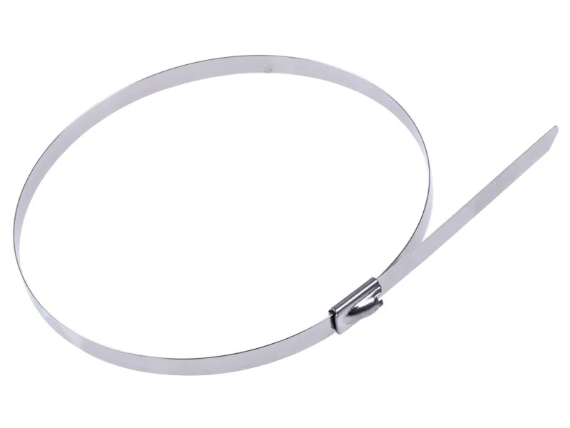 Rozsdamentes acél kábelkötegelő, 4,6x300 mm, 25 db