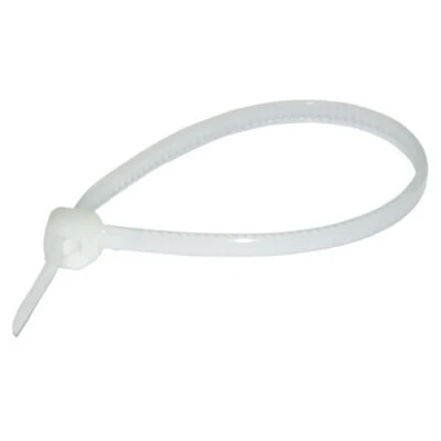 Haupa kábelkötegelő Fehér müanyag 100db/cs db/ár 203x2,5