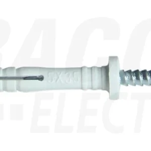 Tracon Beüthető tipli M5×50mm, PA6.6 TB545