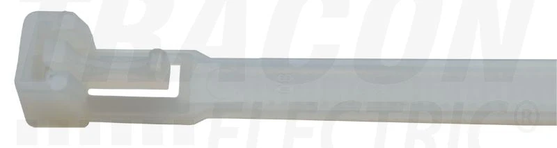 Tracon Nyitható kábelkötegelő 350×8mm, D=10-100mm, PA 6.6 350-NY