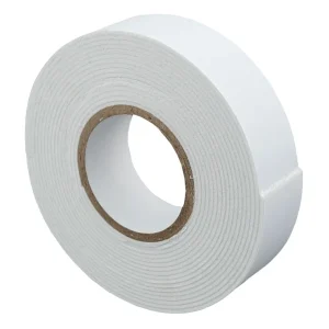 Kétoldalas habszalag 1mm x 19 mm x 3m, fehér, 1 db