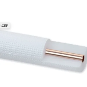 Szigetelt klíma rézcső 1/4 x 1mm olasz Ebrille (25fm)