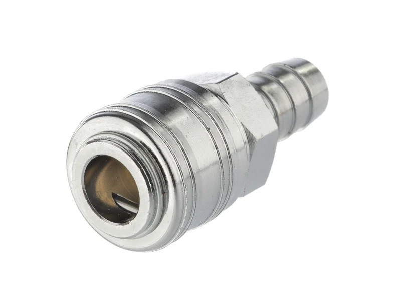 Kompresszor gyorscsatlakozó tömlő átm. 12,5 mm, aljzat, króm