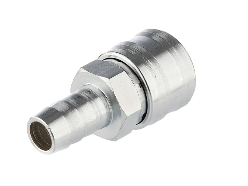 Kompresszor gyorscsatlakozó tömlő átm. 12,5 mm, aljzat, króm