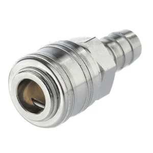 Kompresszor gyorscsatlakozó tömlő átm. 12,5 mm, aljzat, króm