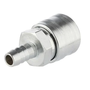 Kompresszor gyorscsatlakozó tömlő átm. 9 mm, aljzat, króm