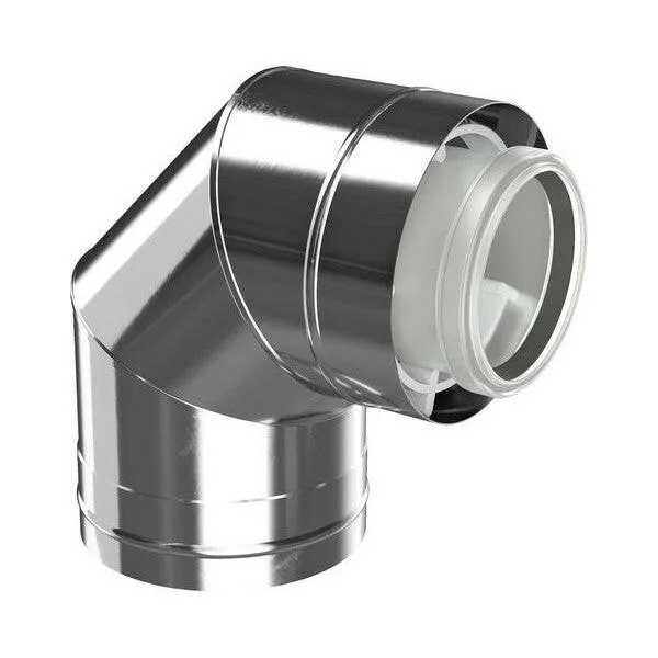 Bosch 80/125 rozsdamentes könyök 87° ( 7738112700 )