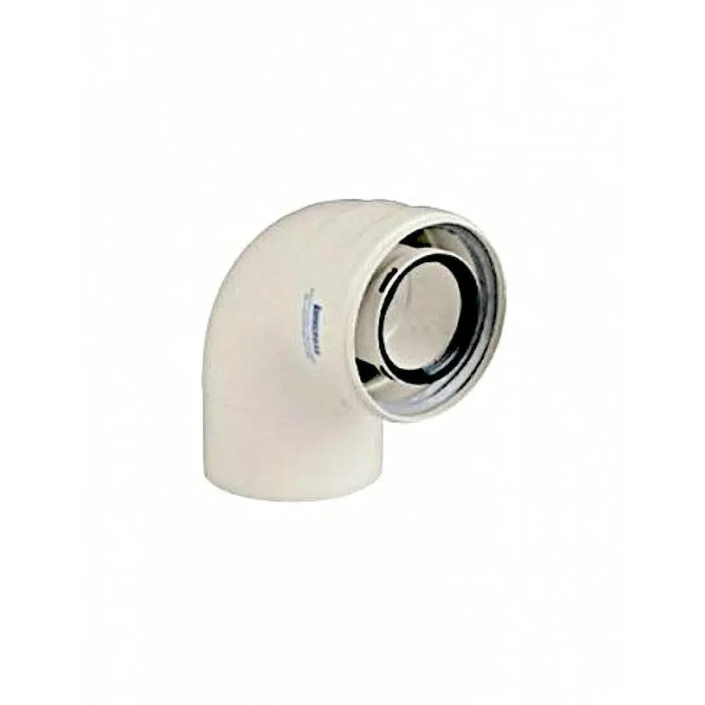 Immergas 80/125 PPs/ALU könyök 90° (3.015247)