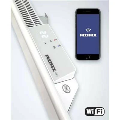 Adax Neo Wifi NW10 fűtőpanel 1000 W, 33x81 cm, fém előlap (NW10)