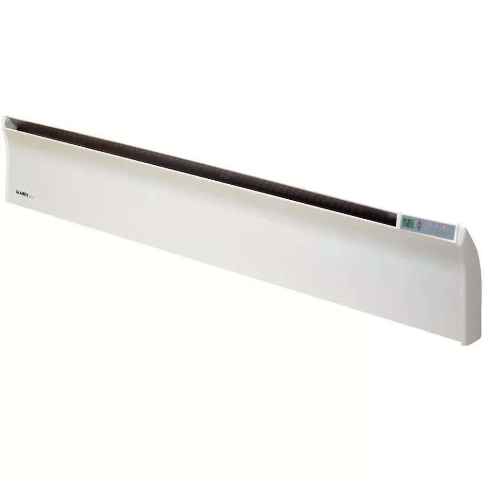 Glamox TLO05 fűtőpanel keskeny, 500 W, 18x80 cm, digitális termosztáttal (TLO05)