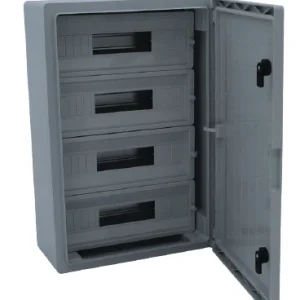 Műanyag Elosztó Doboz Teli Ajtós maszkolt IP65 400x600x200 68modul CP-5105