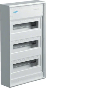 Hager Müanyag elosztószekrény IP30, 3x12modul (36modul) Falonkívüli 515x305x96,5mm VA36B