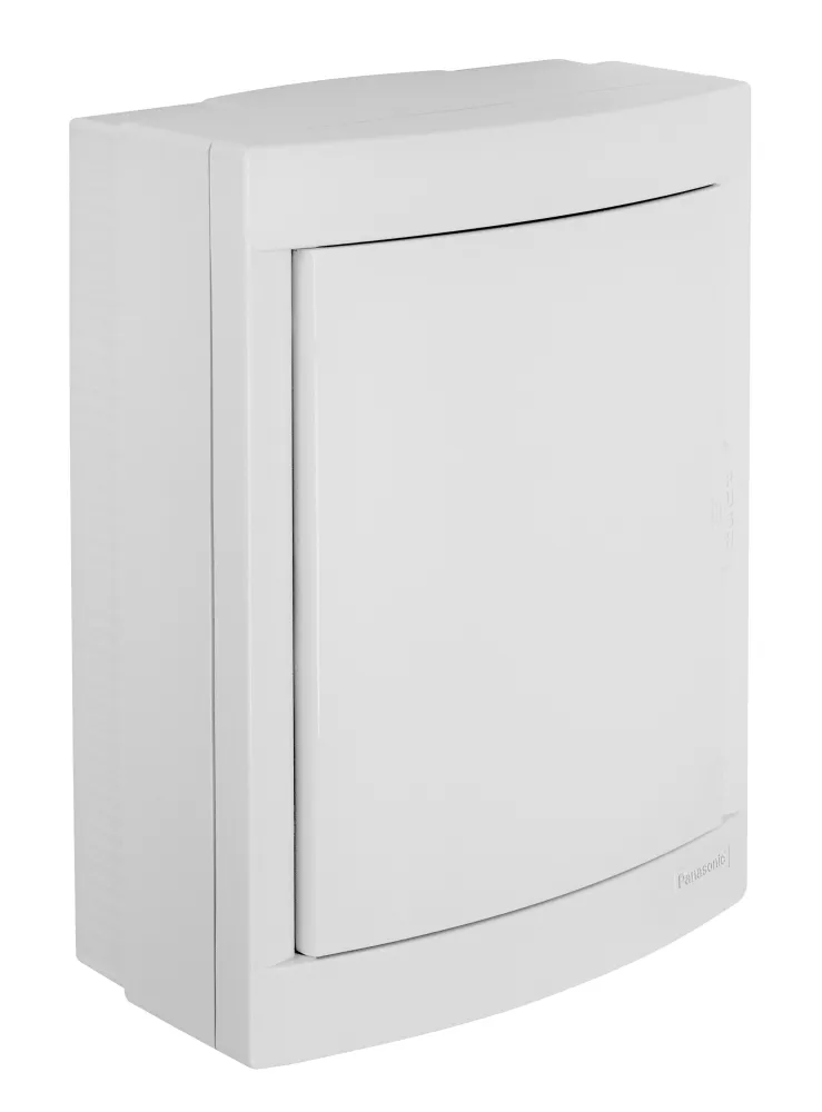 Panasonic Lakáselosztó müanyag Falonkívüli fehér teliajtóval szerelő és NPE sorkapoccsal IP20 16(2*8) modul